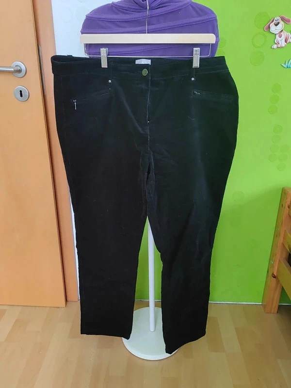 schwarze Feincordhose Gr.48 Neu!!