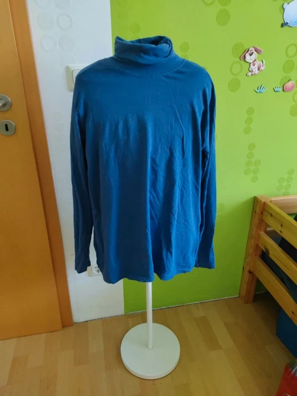 blauer Rollkragenpullover  Gr.44/46