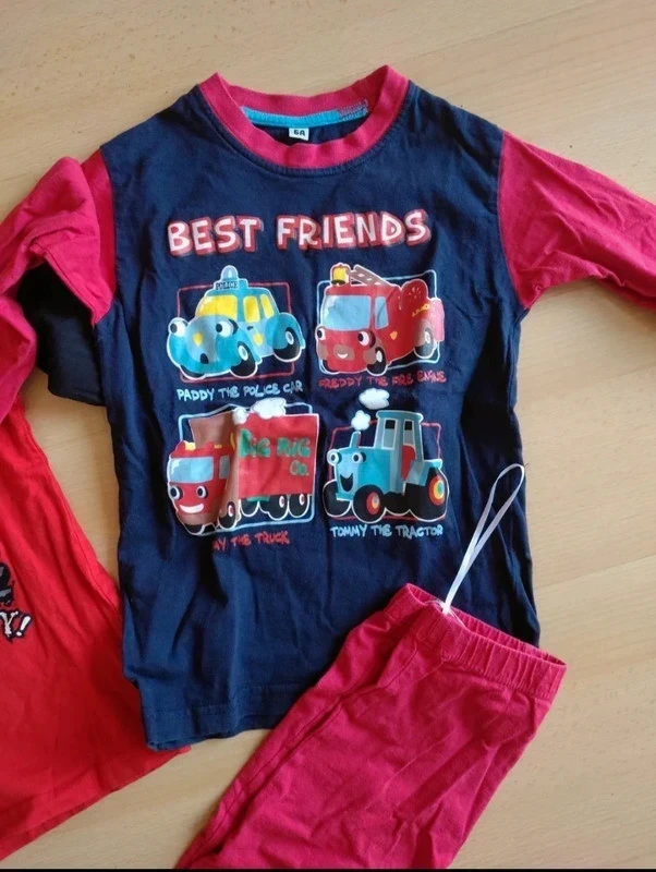 Schlafanzug 3 teilig Gr.110