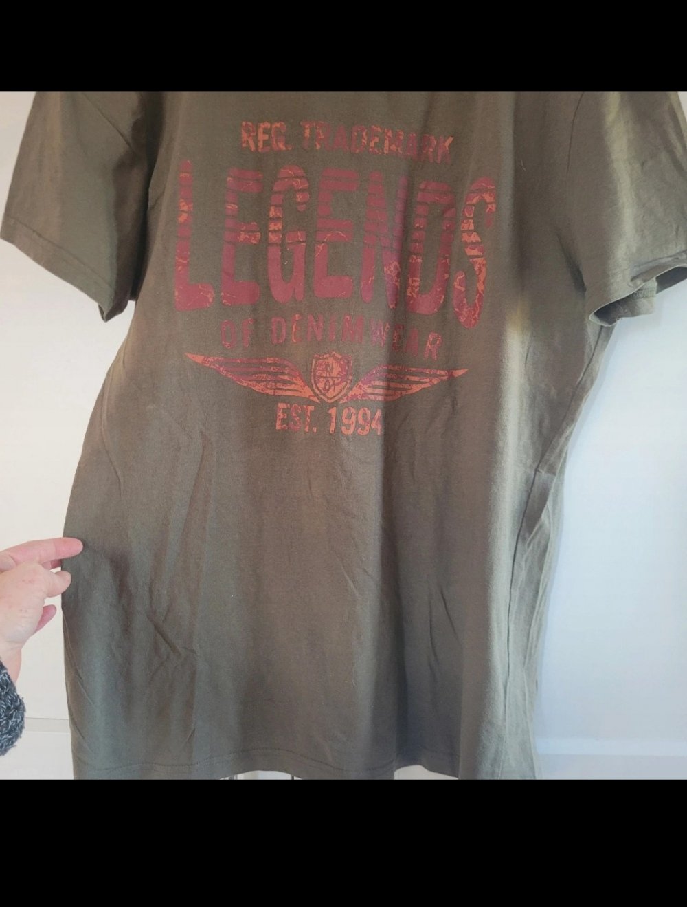 Shirt mit text