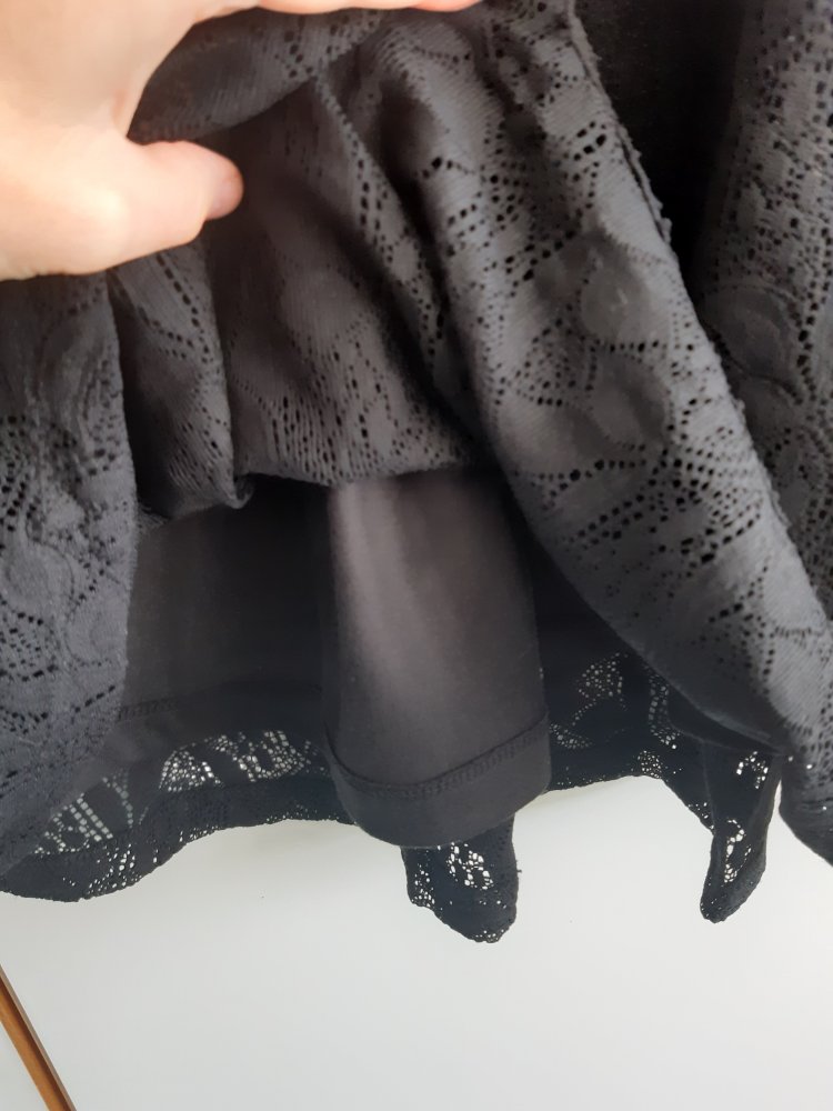 kleines Schwarzes Basic Kleid