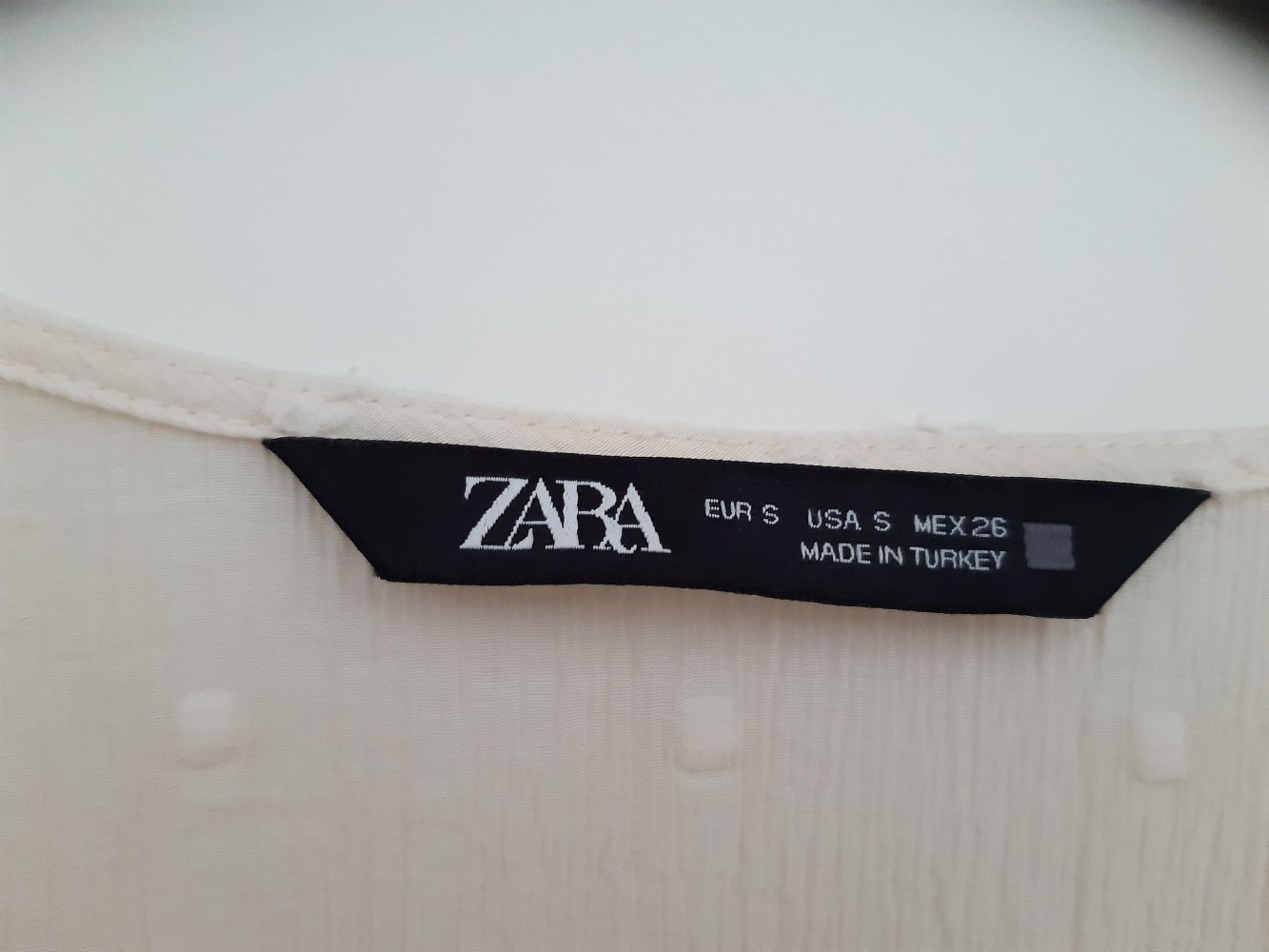 Bluse langarm von Zara
