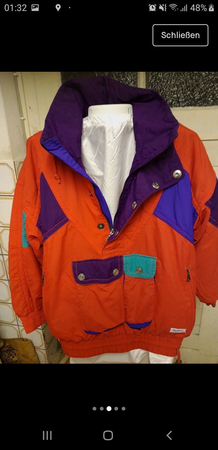 Vintage Windbreaker/Jumper passend 38 - 44