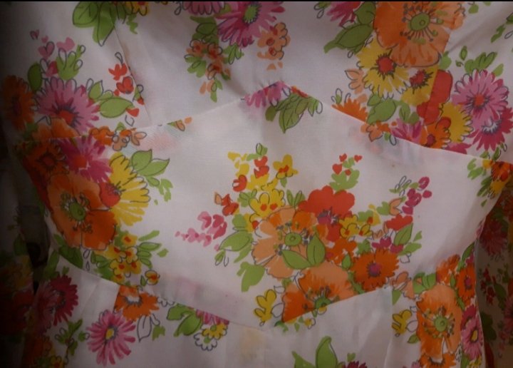 Vintage Kleid 70er  Jahre  Gr 32/34/36