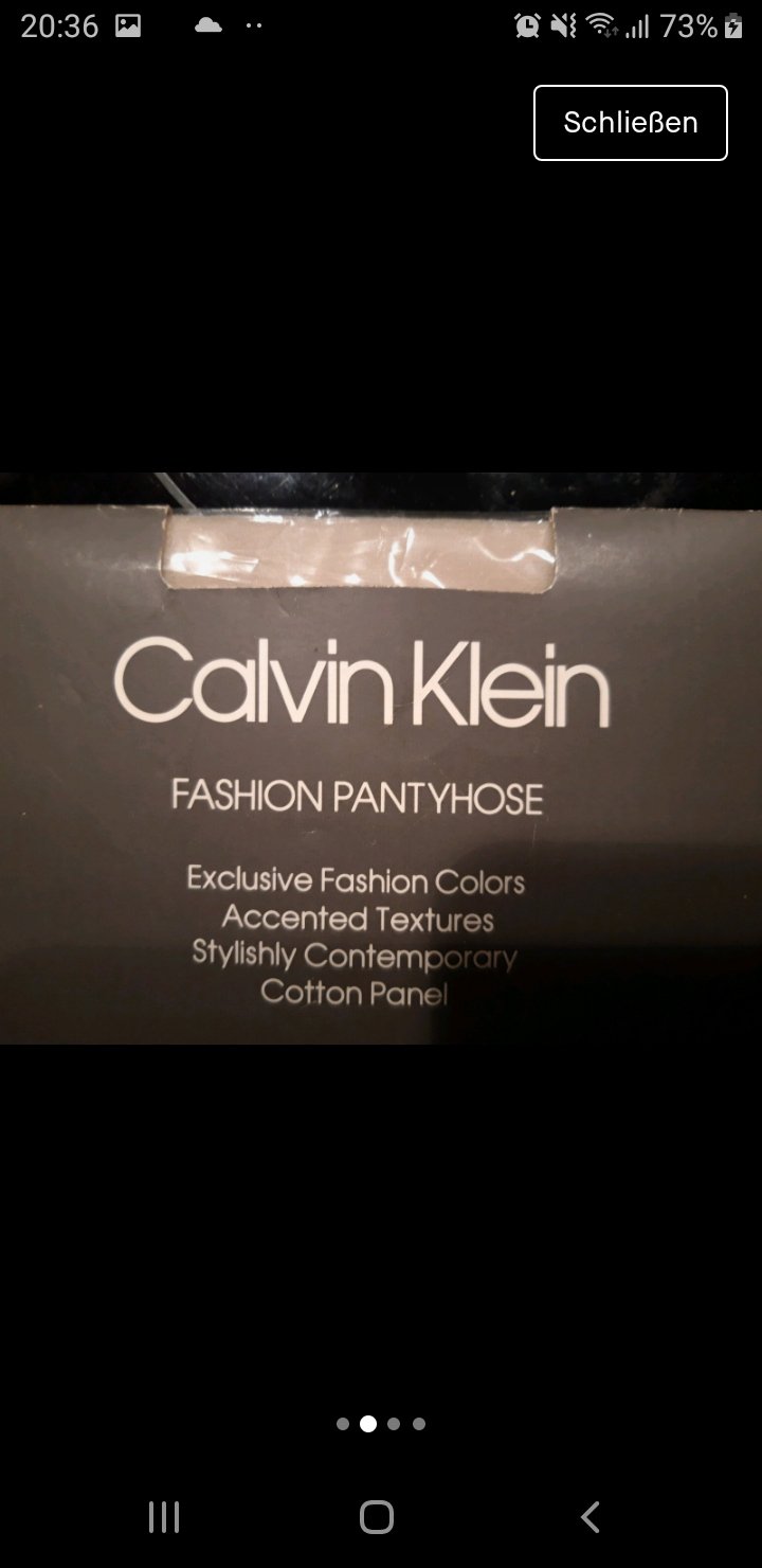 Calvin Klein Strumpfhose Gr 38