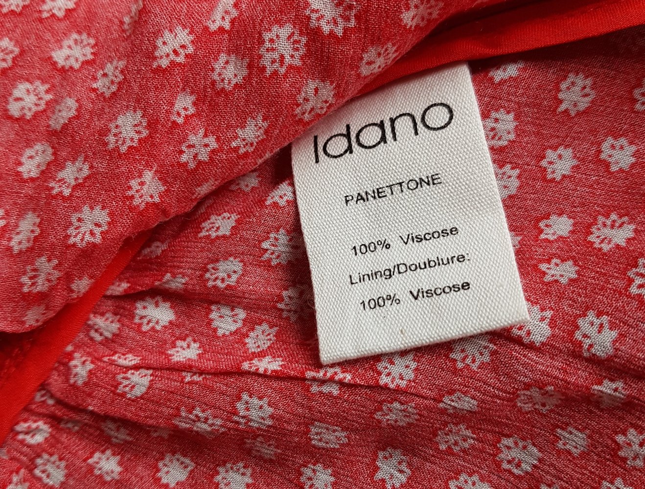 Sommer rote Bluse mit Cutout am Bauch Gr.S neu