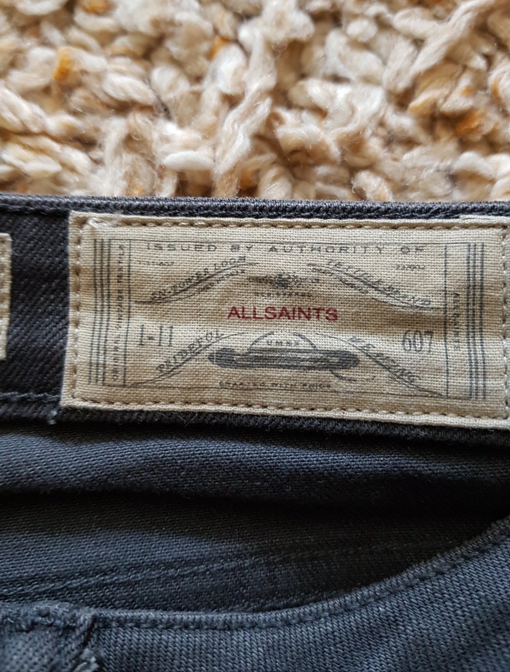 Neu! All Saints Bike Shorts grau Gr.XS /W26