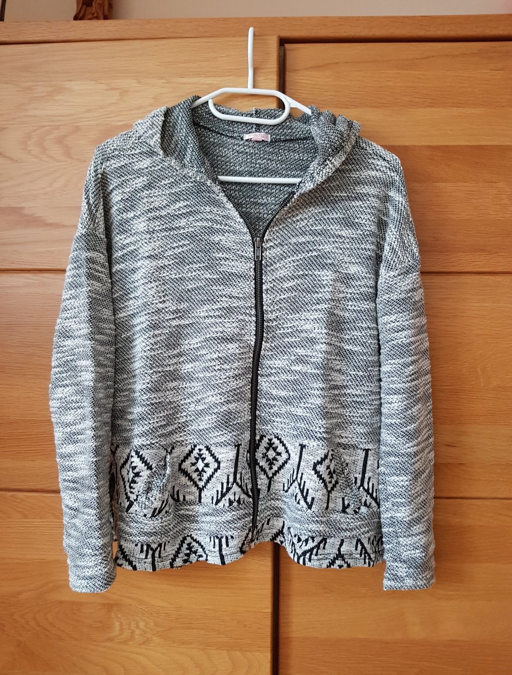 Kapuzenhoodie /Jacke in Boho-Look Gr.S