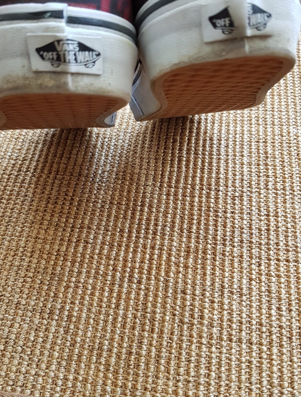 Vans Slip-on Sneaker rot Blumen gemustert Gr.39