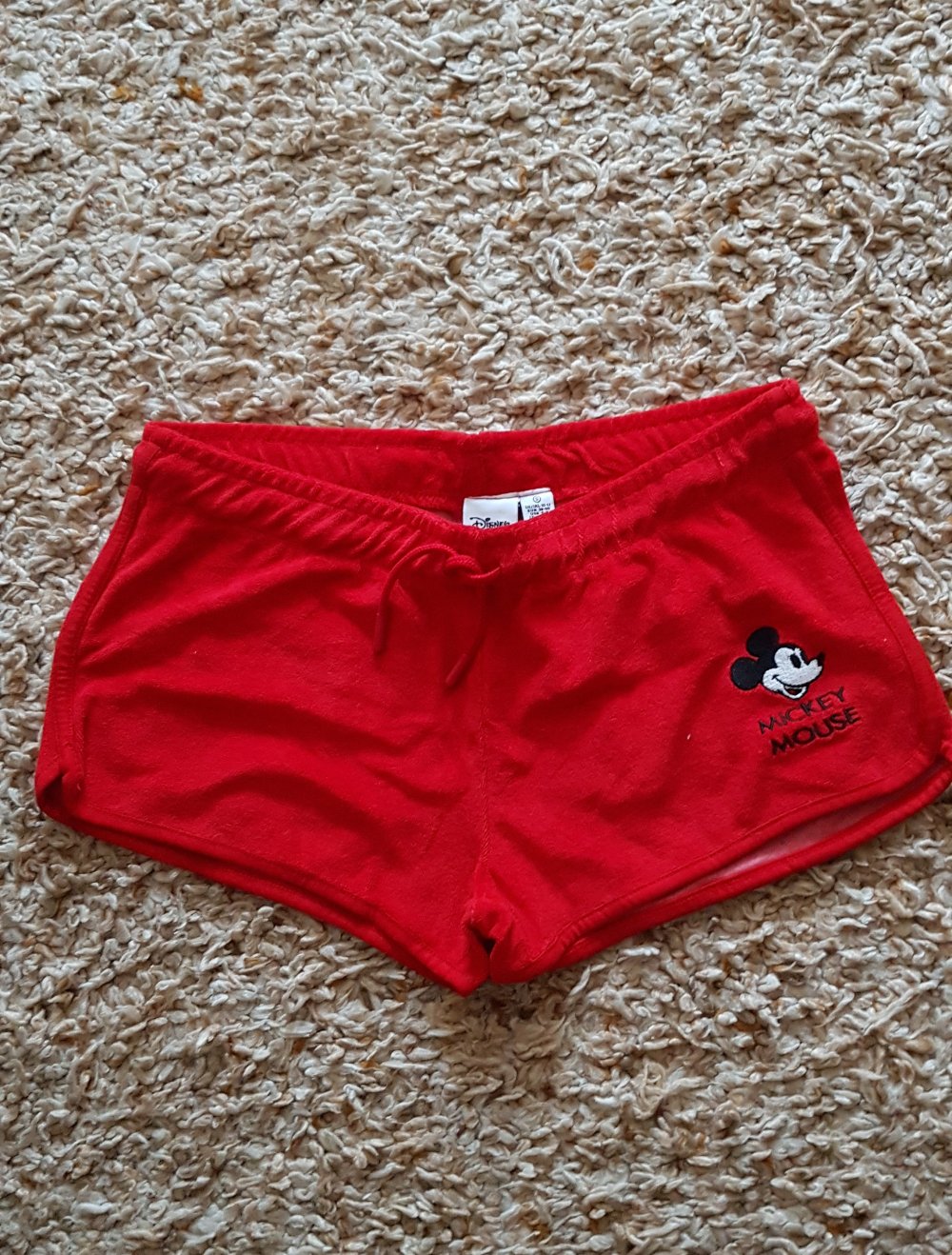 Neu! Frottee Shorts rot  Gr.S  Disney ×Primark