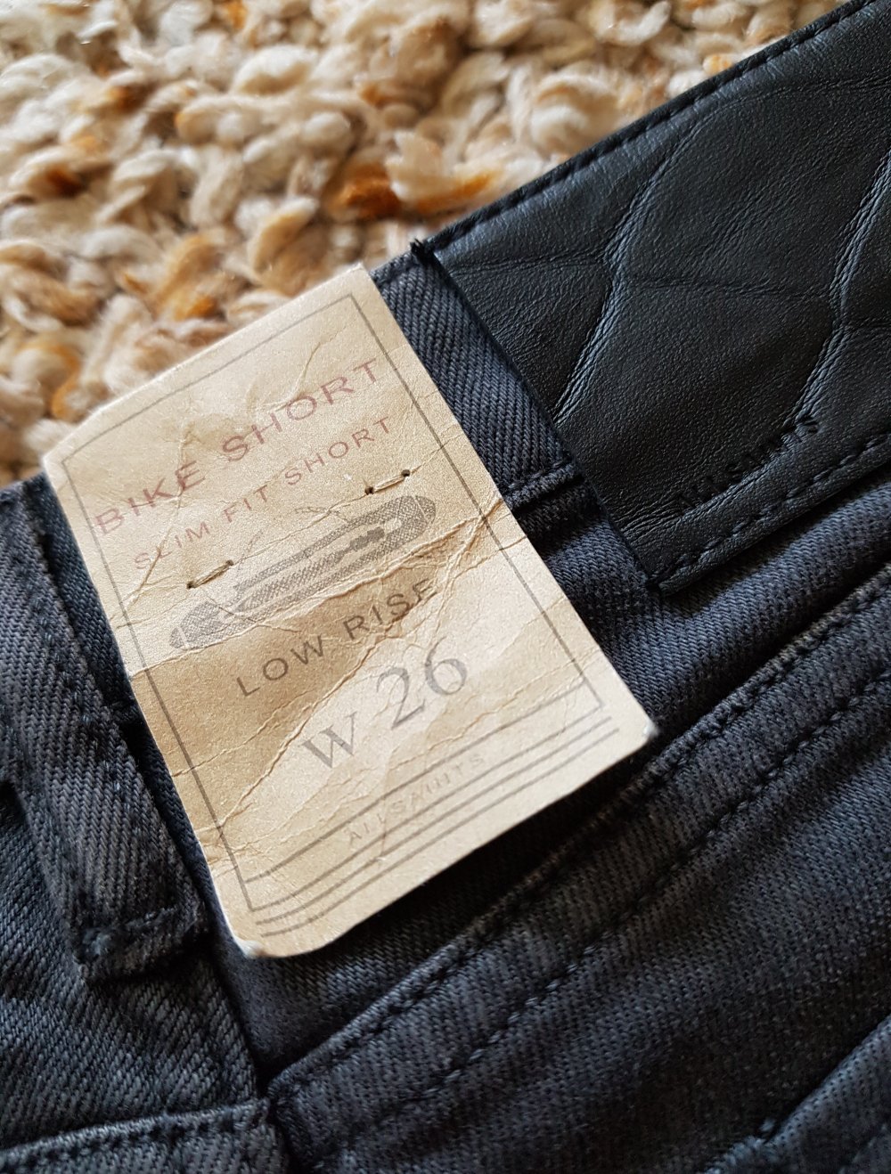 Neu! All Saints Bike Shorts grau Gr.XS /W26