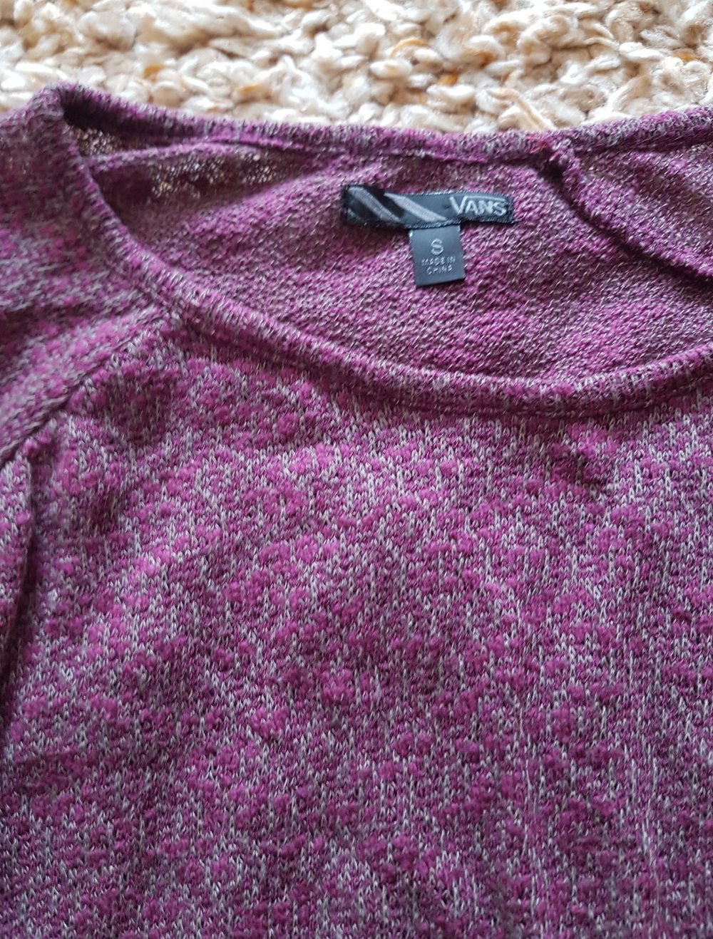 Vans asymmetrischer Poncho-Pullover  Gr.S