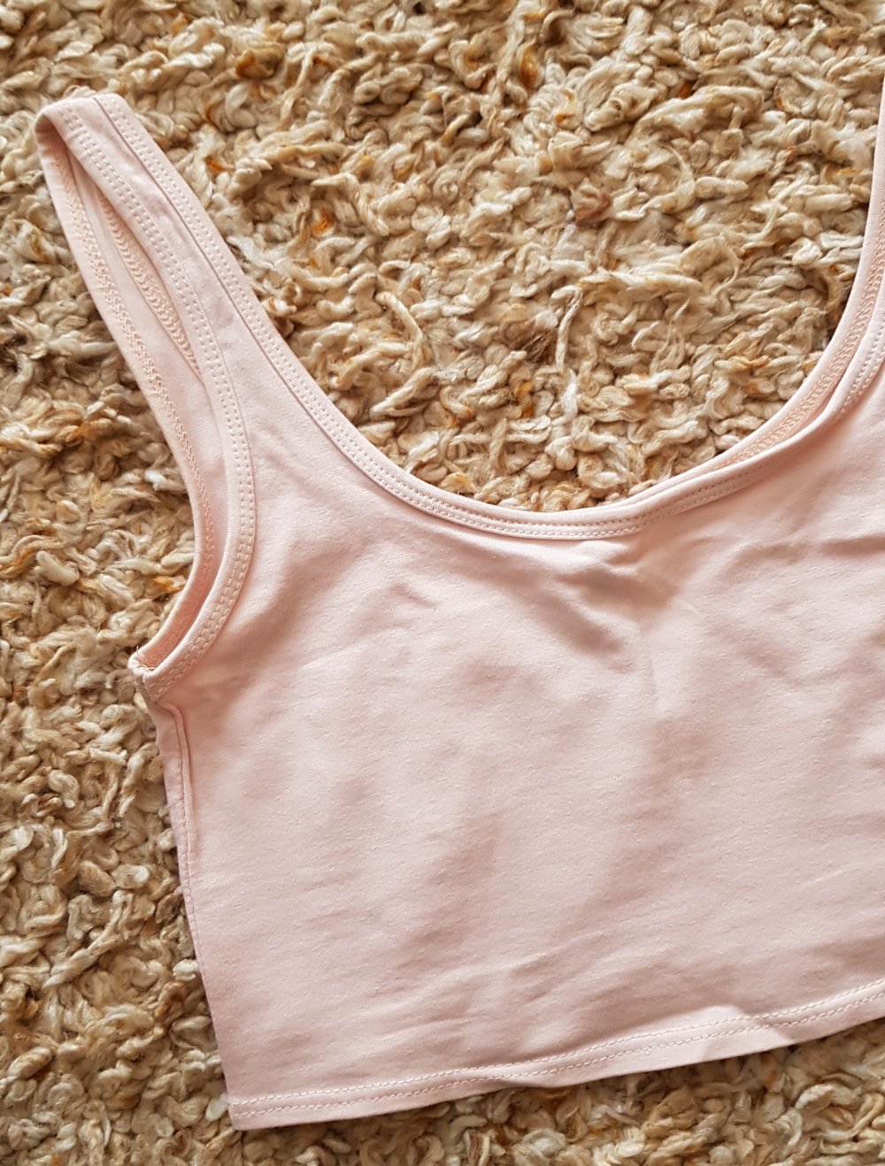 Croptop rosa rose Gr.S