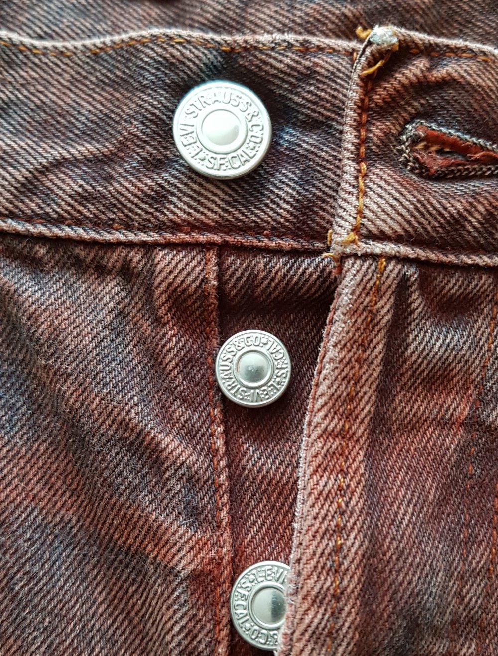 Levi's 501 Vintage Jeans Shorts Hotpants Used Look  W32