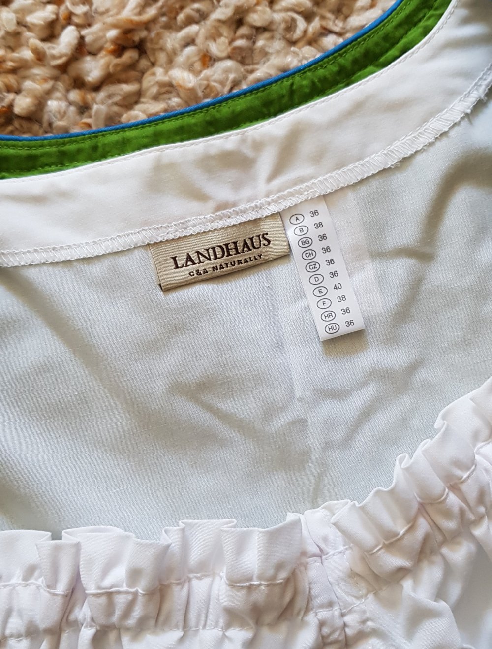 Dirndl mit Bluse und Schürze 3Teile in blau  grün schwarz Gr.36