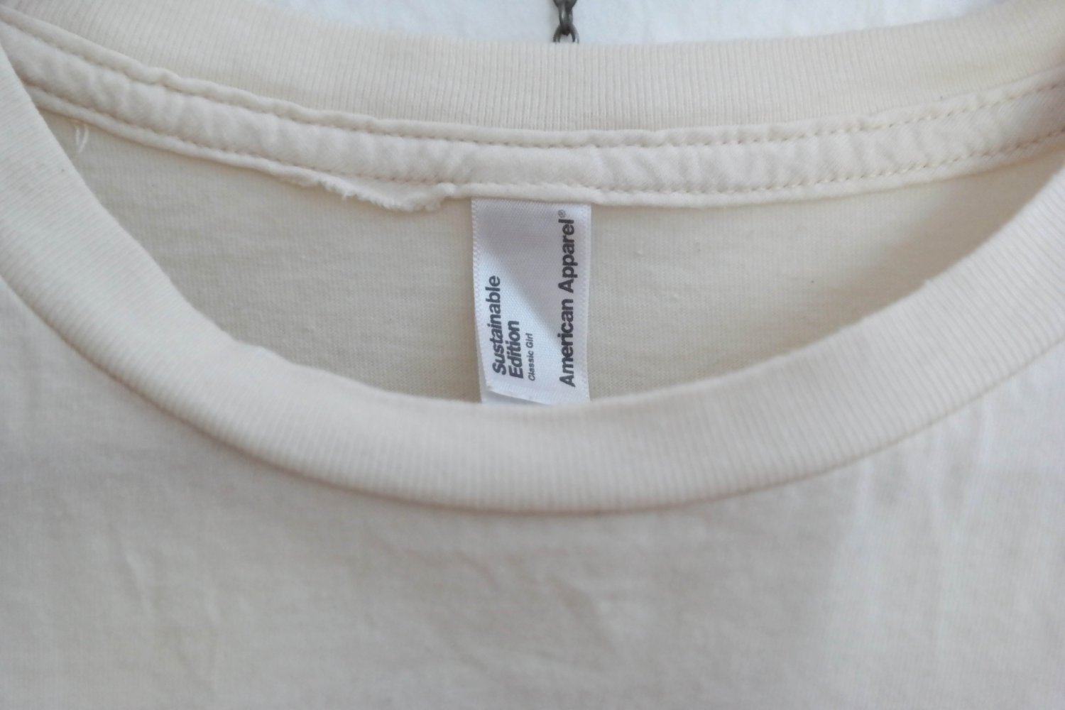 Burton Shirt TShirt Weed Sustainable American Apparel L 40 M 38 creme grün