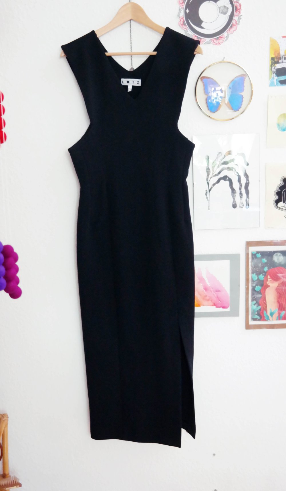 Vintage Kleid Abendkleid Bodycoon elegant Abendkleid Abiball sexy Cocktailkleid das kleine Schwarze S M 38 40