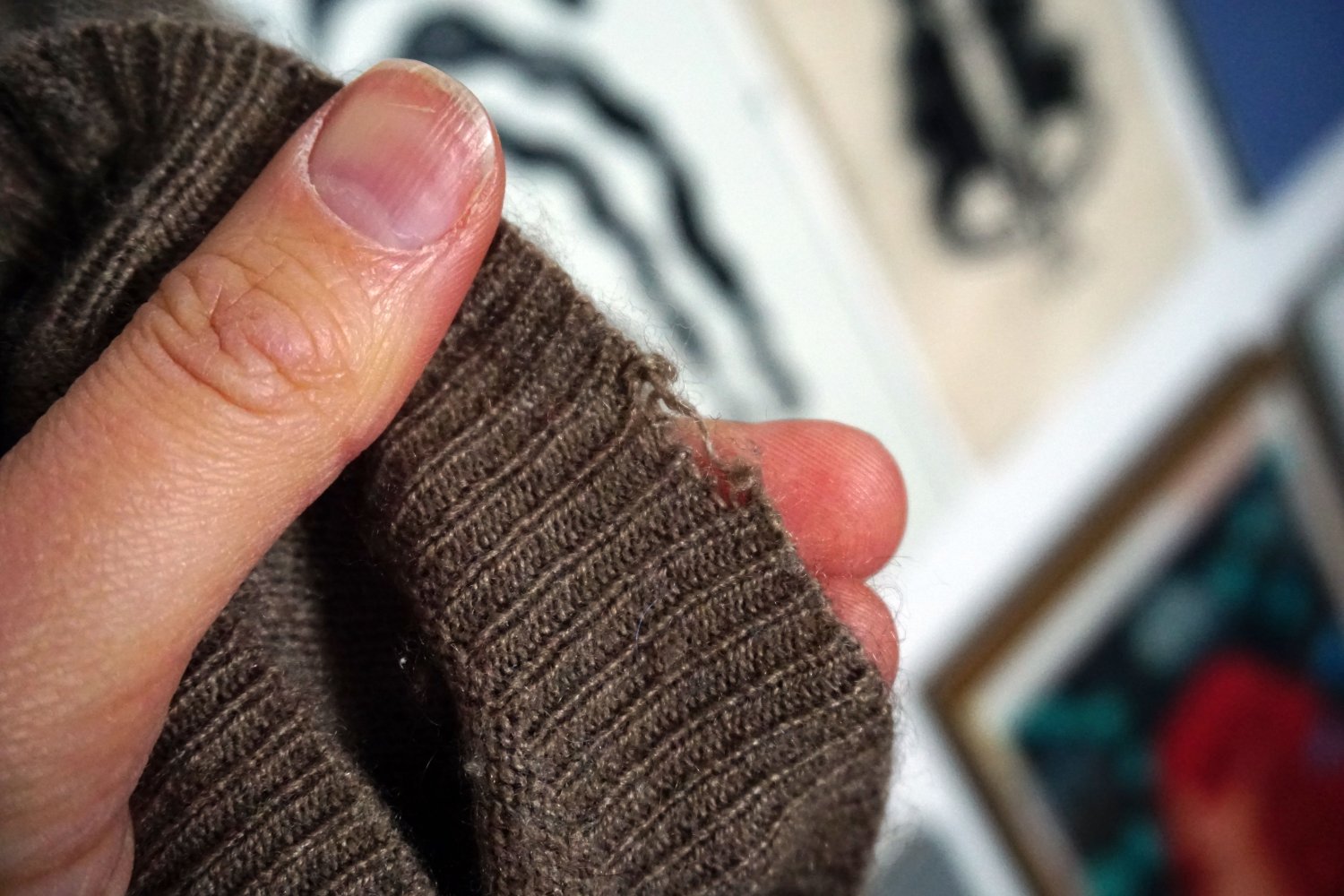 Zara Cardigan Strickjacke braun Seide Kaschmir Kaschmirjacke S 36