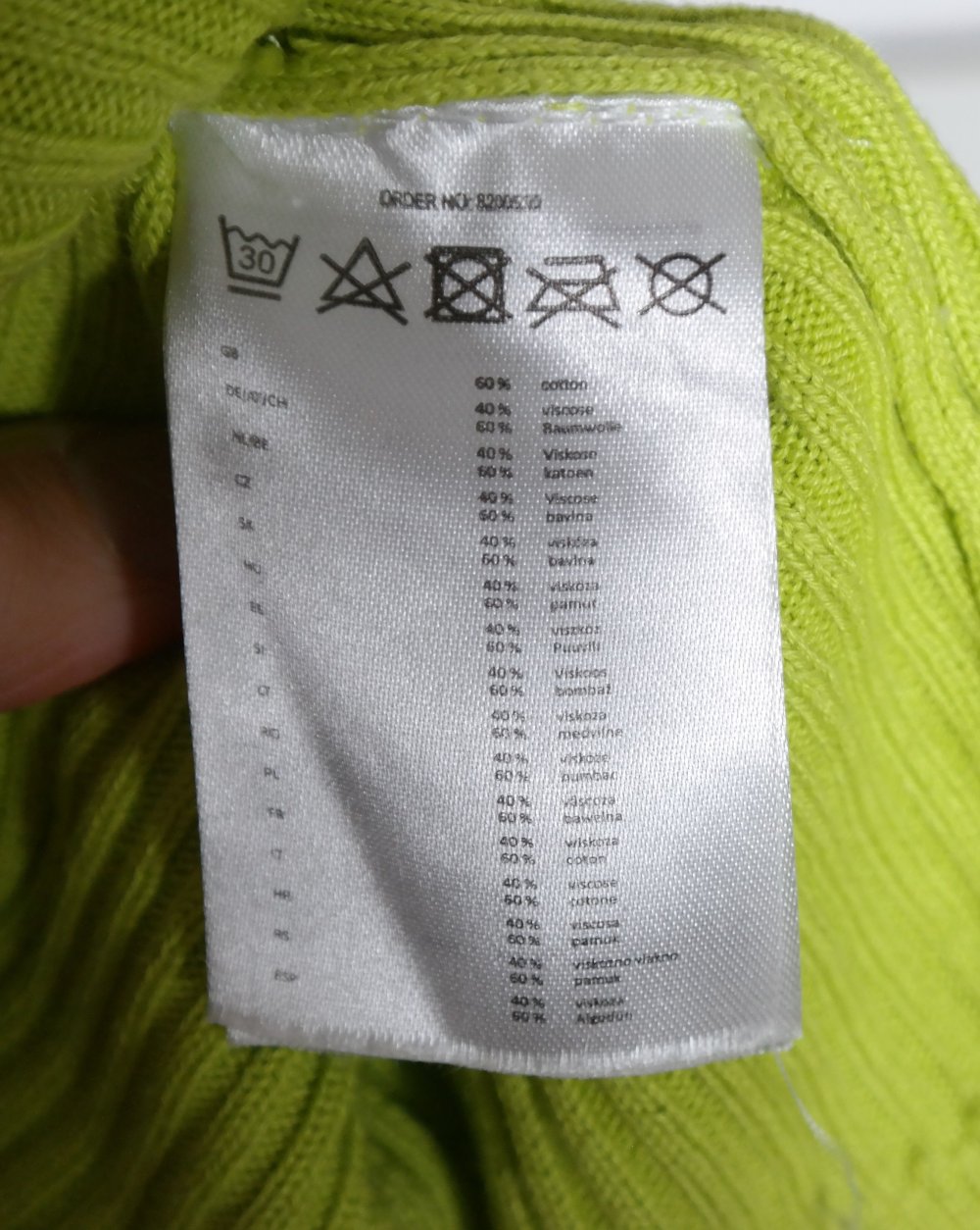 Rollkragenpullover grün hellgrün Stretch Rippstoff M 38 Rolli Pullover