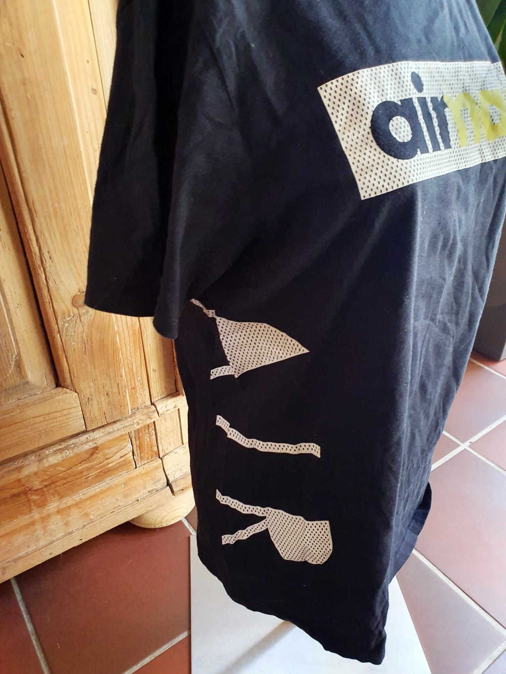 Nike AirMax Air Max TShirt Shirt schwarz weiß M 