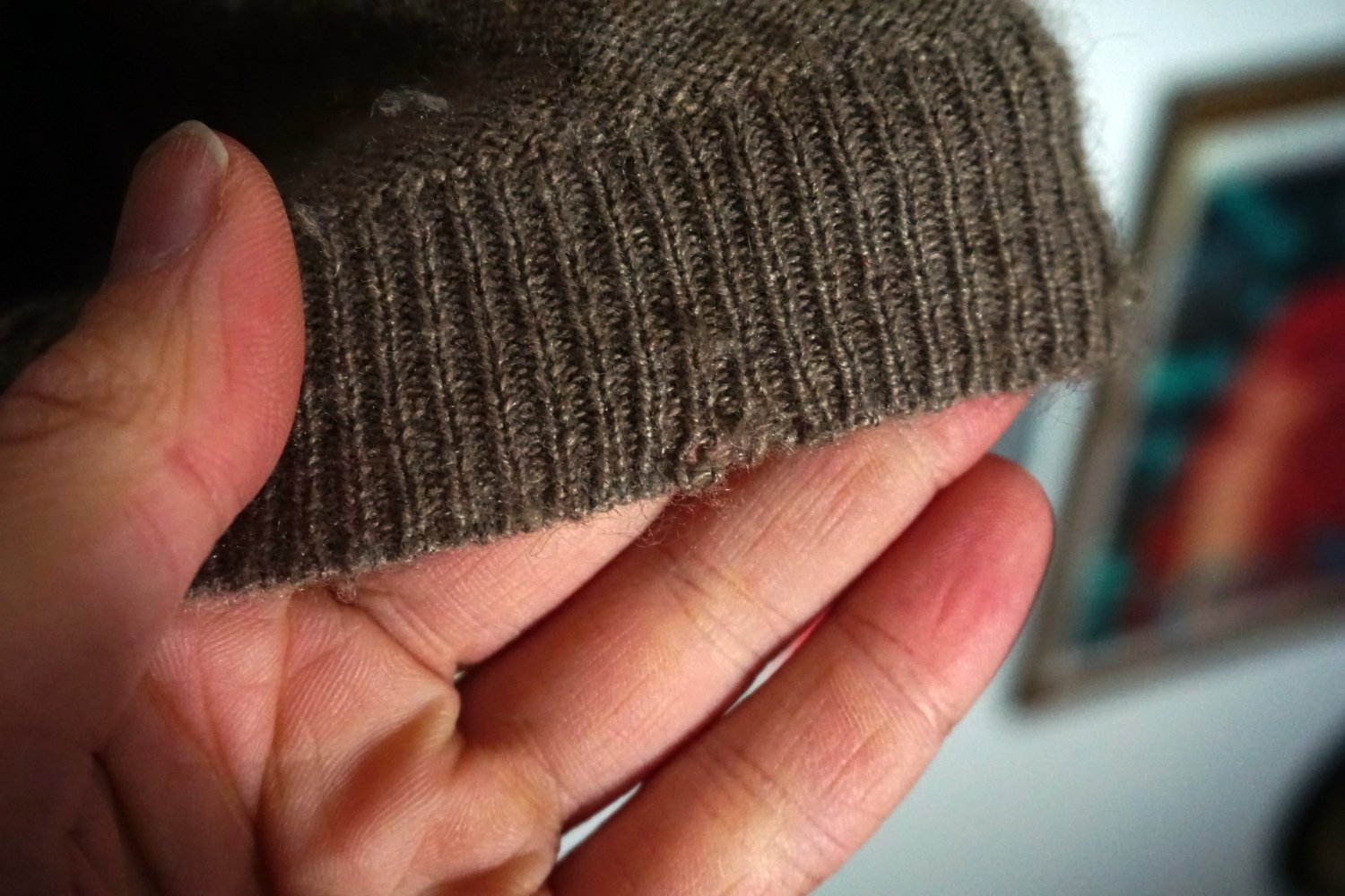 Zara Cardigan Strickjacke braun Seide Kaschmir Kaschmirjacke S 36