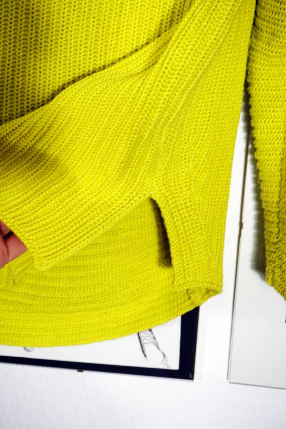 Someday Pullover Turtleneck 36 S hellgelb gelb Strickpullover