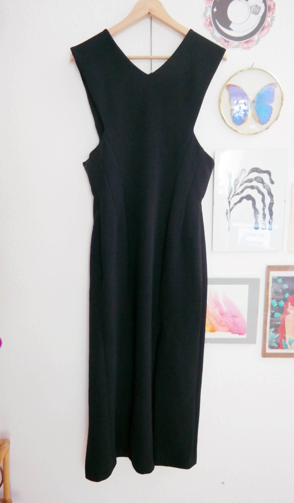 Vintage Kleid Abendkleid Bodycoon elegant Abendkleid Abiball sexy Cocktailkleid das kleine Schwarze S M 38 40
