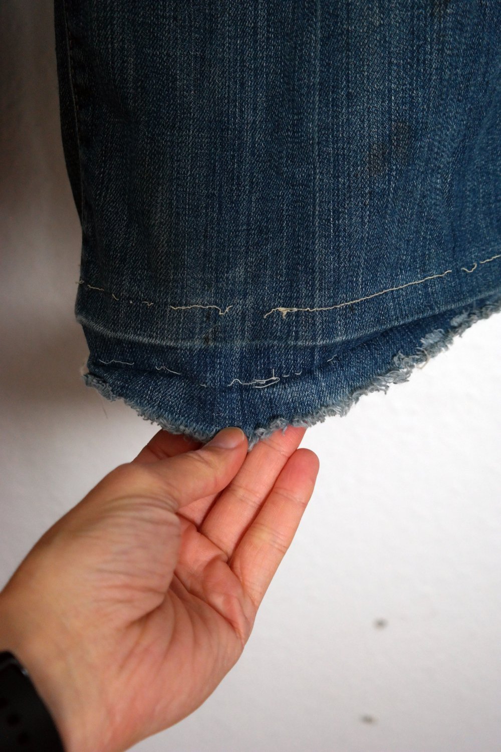 Vintage 90er Jeanshose Fit Wide Größ 31 M 38 wide leg Schlaghose 00er Y2K