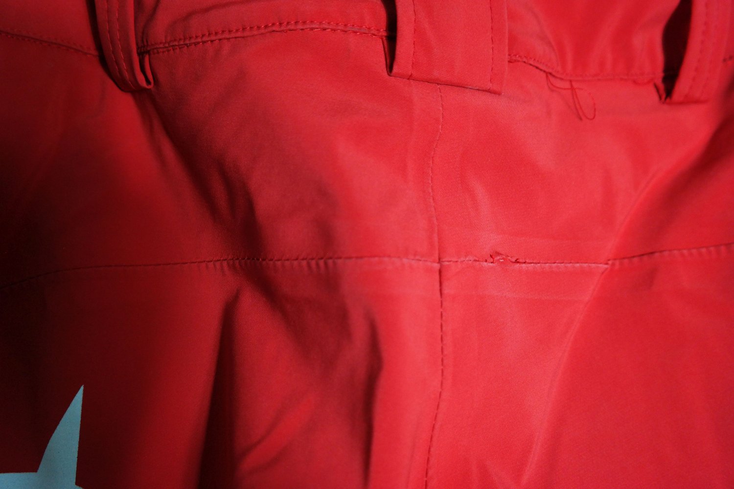 Maloja Skihose Winterhose Sporthose rot weiß Stern Hardshell S 38