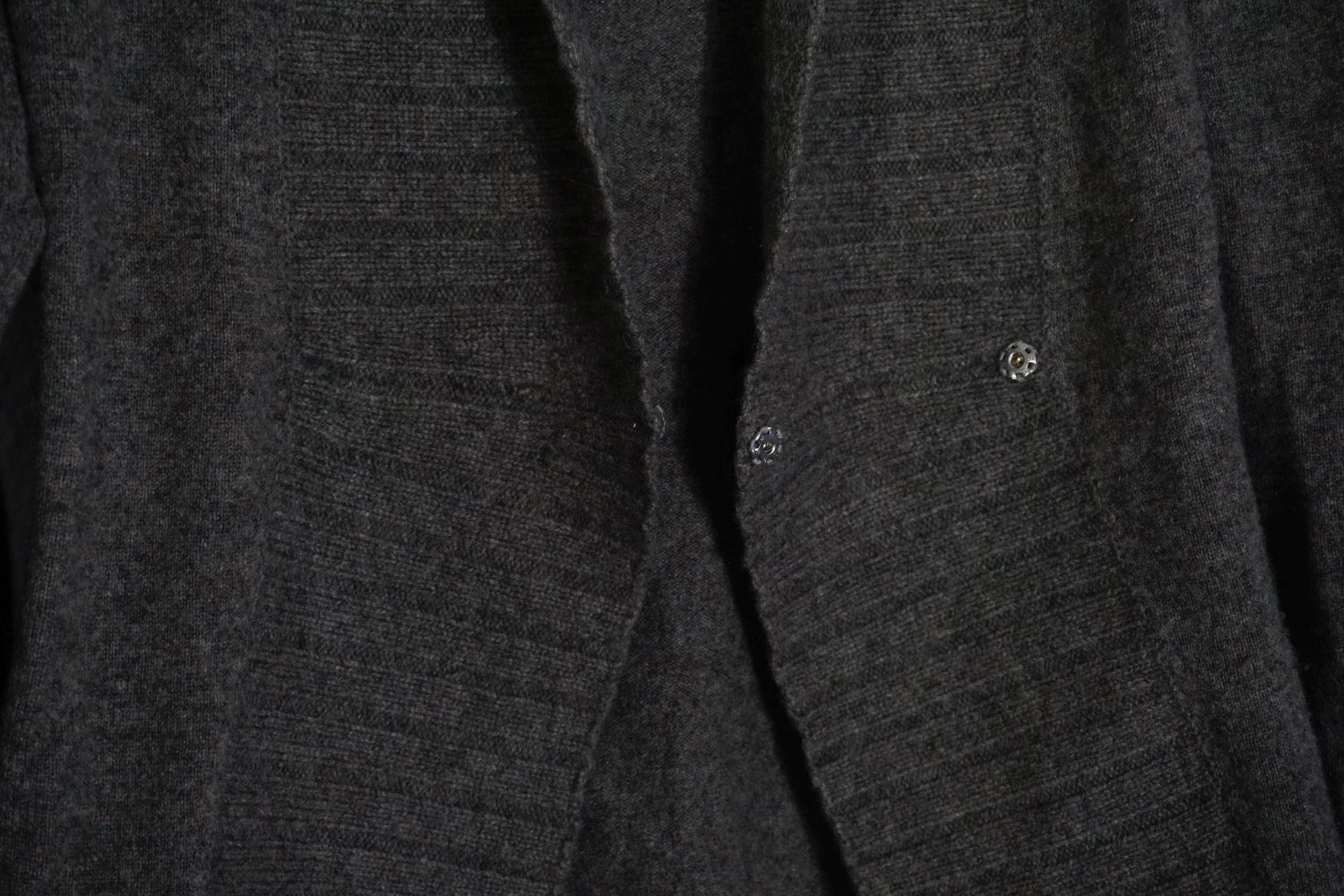 For Friends Only Strickjacke 100% Kaschmir Cardigan braun Wolljacke Wollcardigan XS 34 S 36