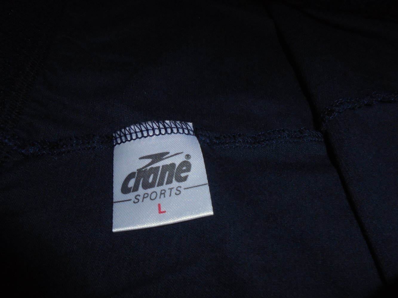 Herren Unterhose- Sport Unterzieher lang Gr. L blau v. Crane