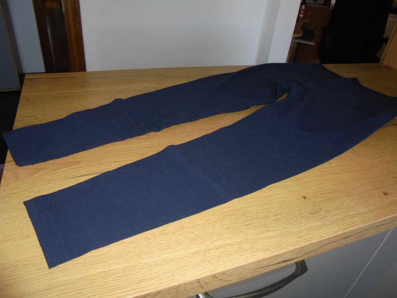 Herren Unterhose- Sport Unterzieher lang Gr. L blau v. Crane