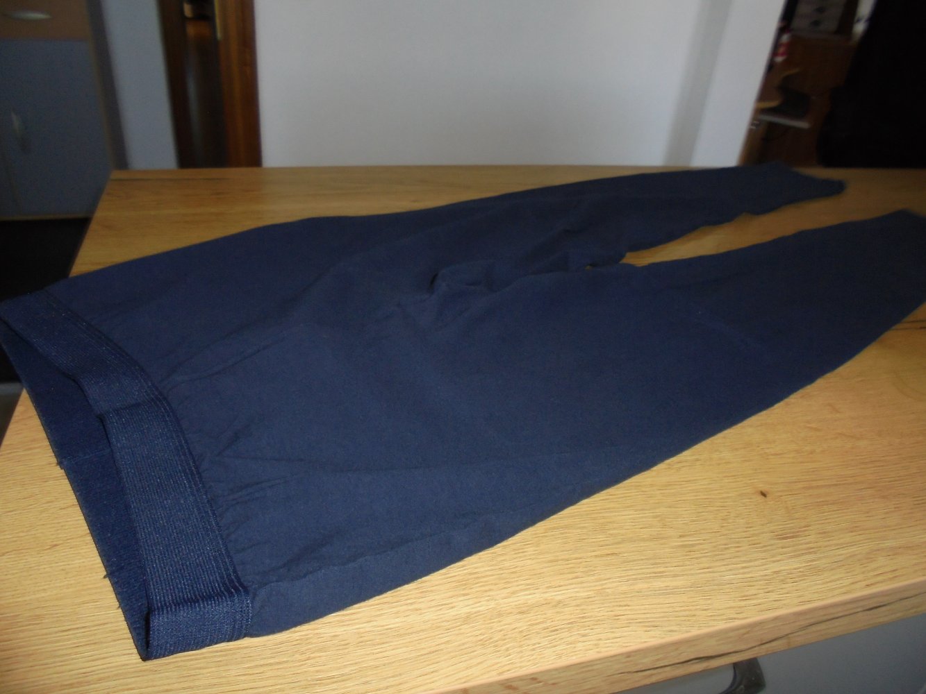 Herren Unterhose- Sport Unterzieher lang Gr. L blau v. Crane