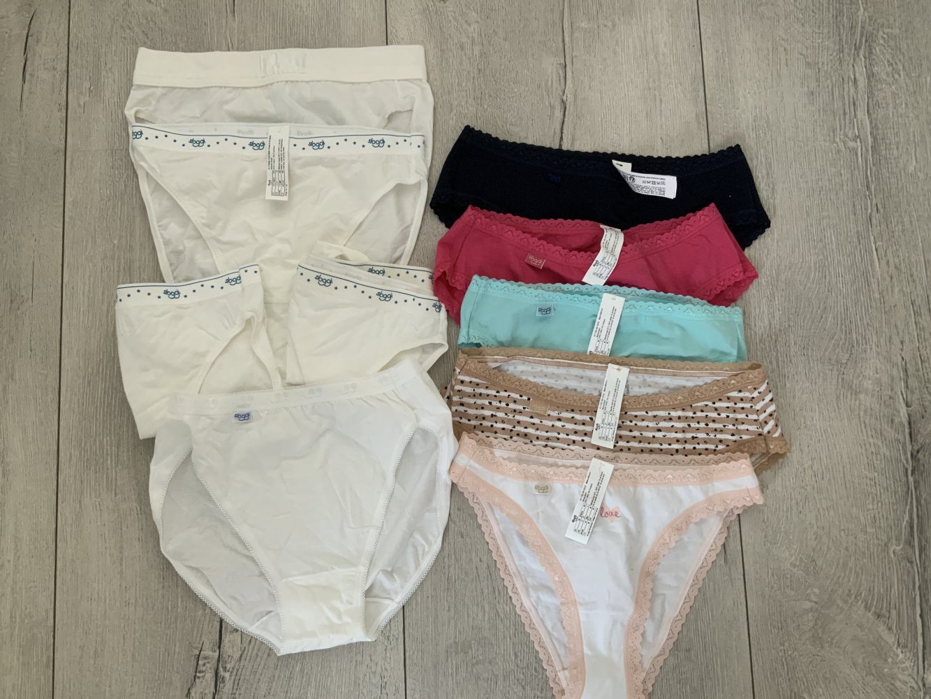Verschiedene Bauwolle Slip gr. 40/ pro 4€ 