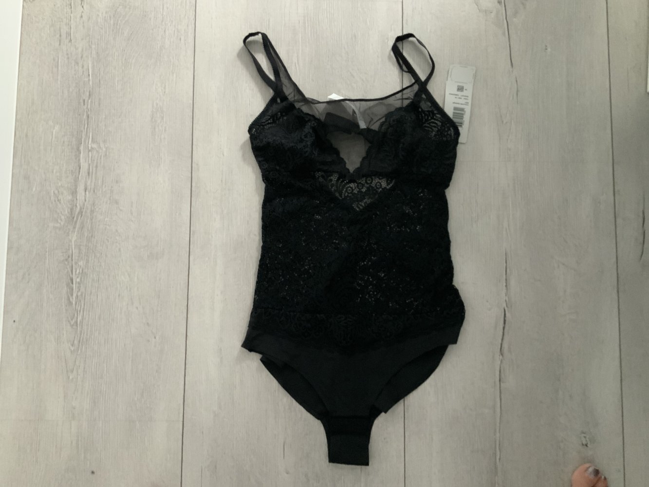 Schwarzer Spitzenbody gr. Gr. S / Triumph 