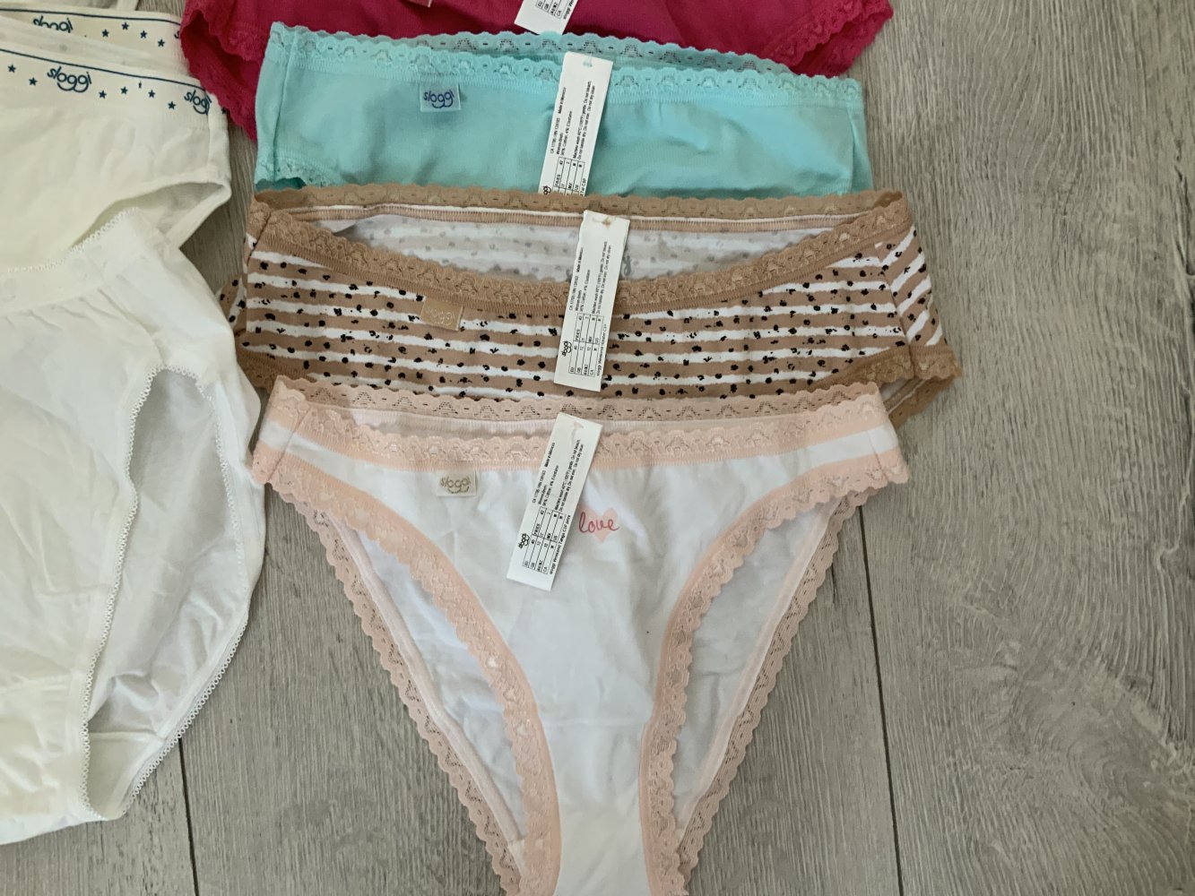 Verschiedene Bauwolle Slip gr. 40/ pro 4€ 
