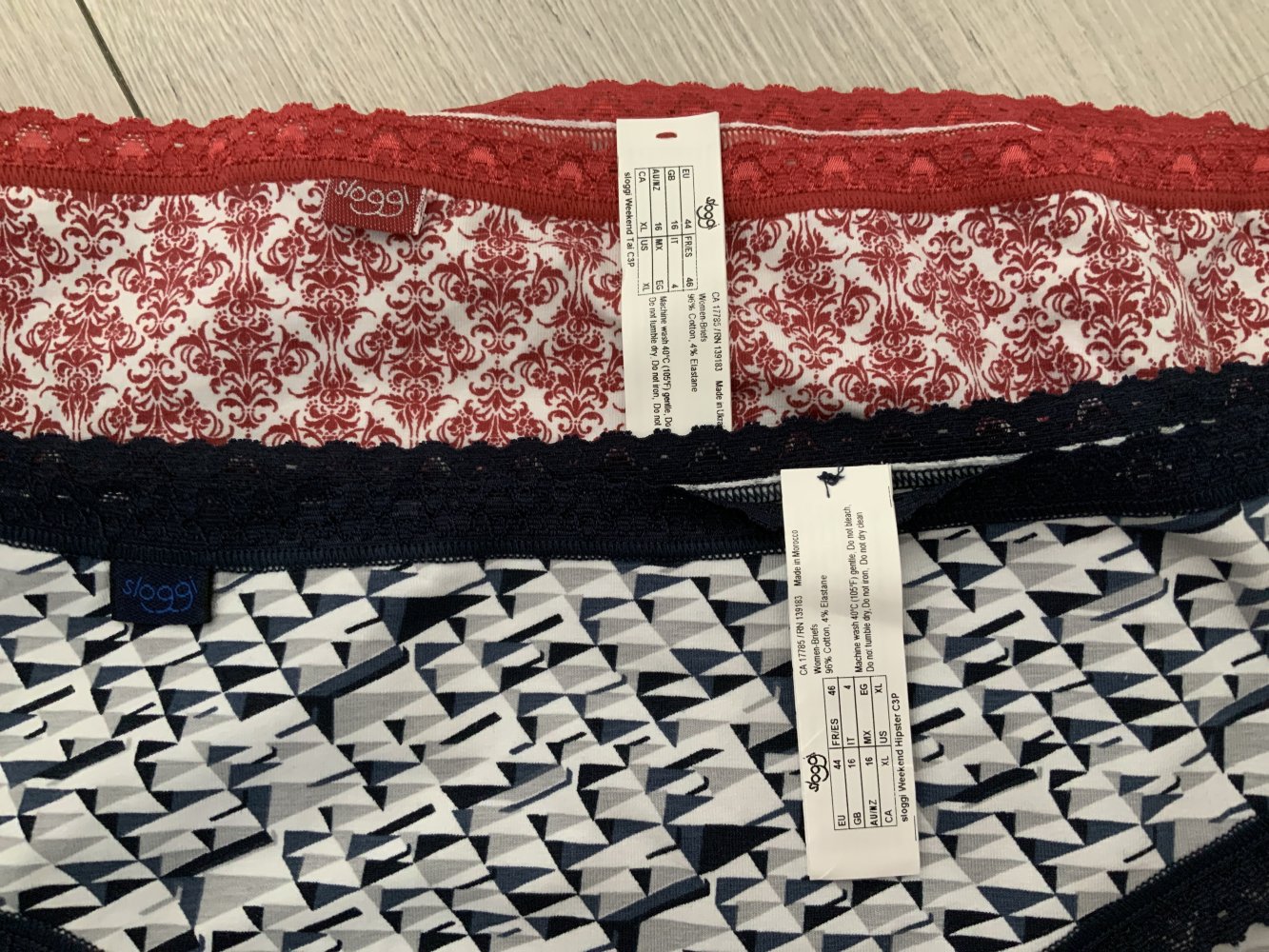 Verschiedene Slip gr. 42 / pro Slip 4€ 