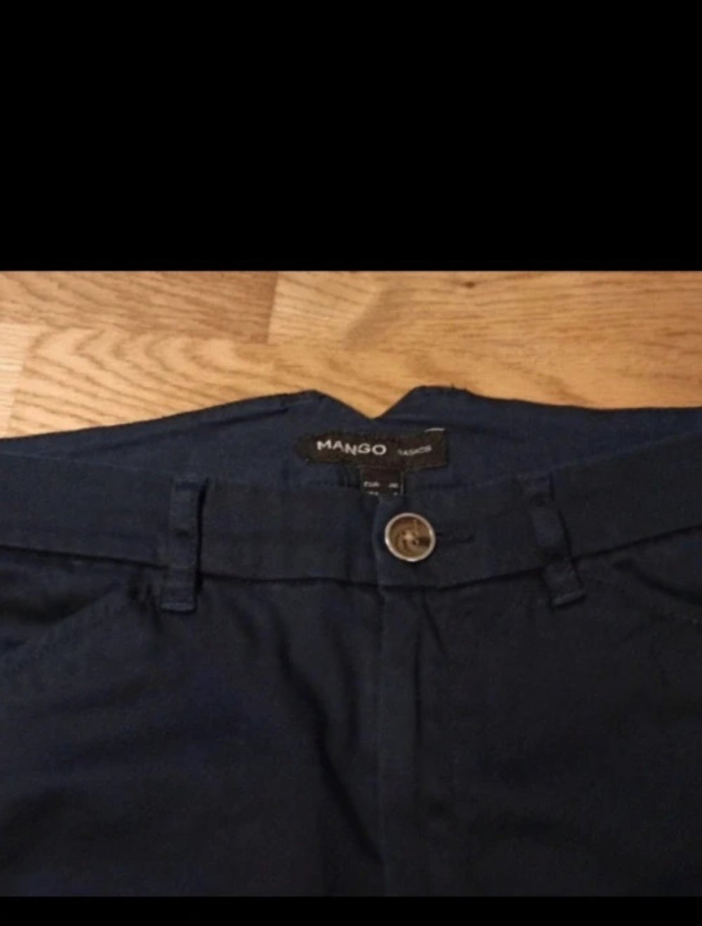 Schöne Stoffhose, Größe 36, Mango, Basic