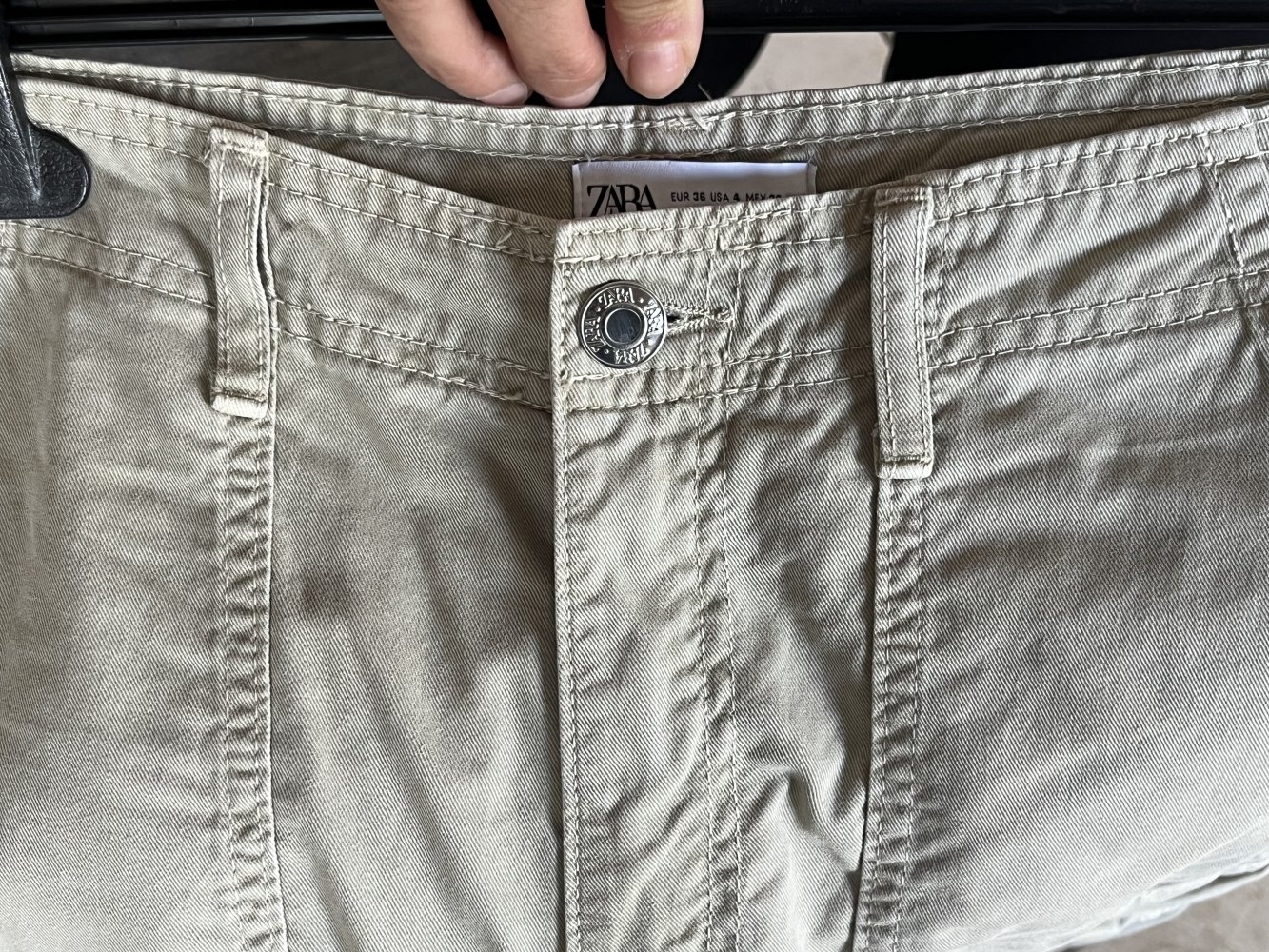 Zara Cargo High Waist Hose Gr.36 weites Bein + viele Taschen, Zustand ist neuwertig da kaum getragen
