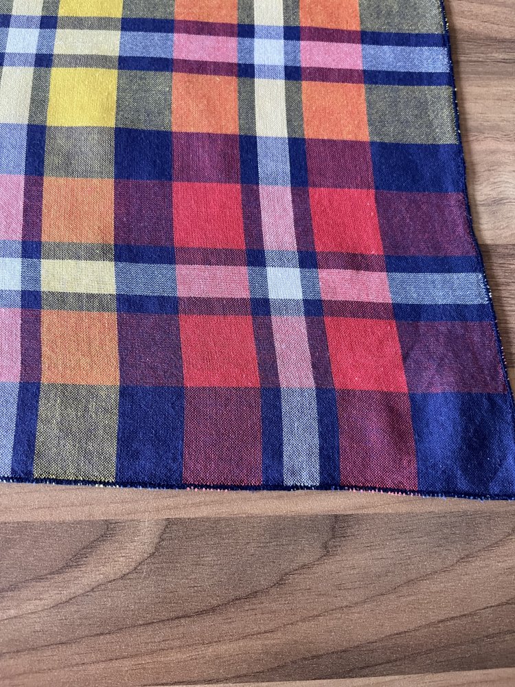 Nikki Tuch Halstuch Baumwolle 45 x 45cm bunt und fröhlich
