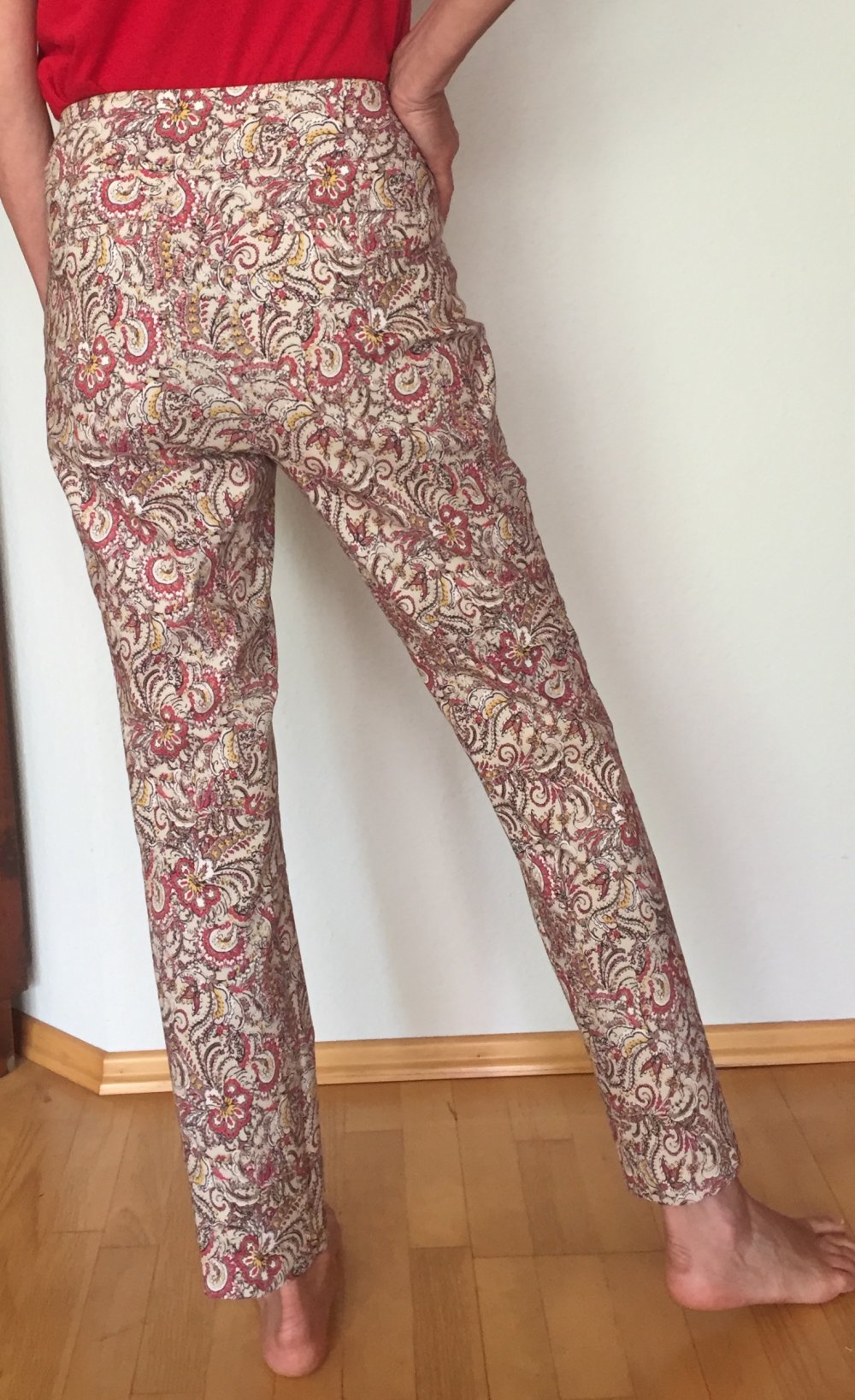 Charter Club Pull Up Hose Classic Fit Gr.40 floral, bequem, elegant und ein absolutes Sommer Must have
