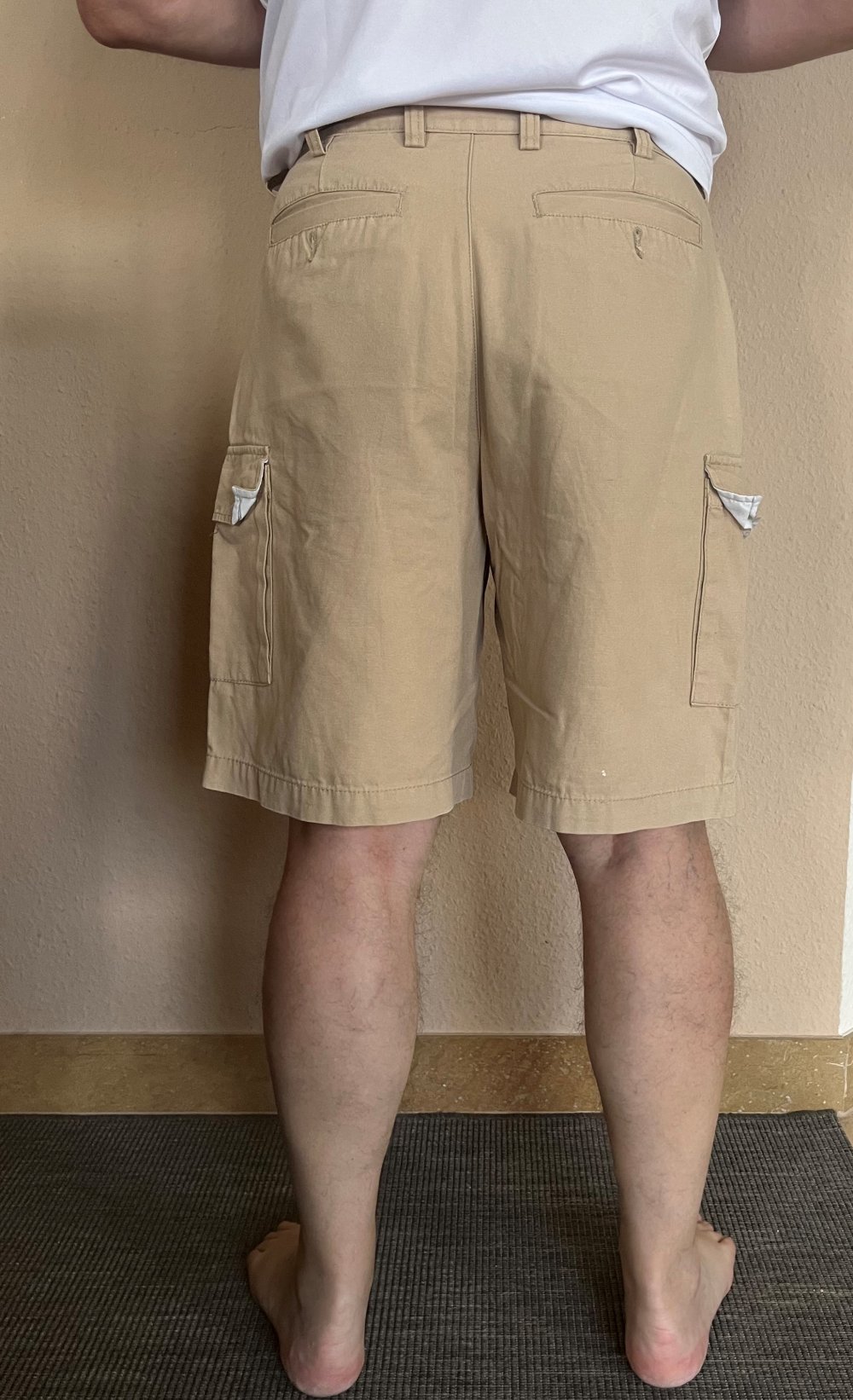 Mango Tree weite Cargo Shorts Gr.48 Farbe Creme High Waist