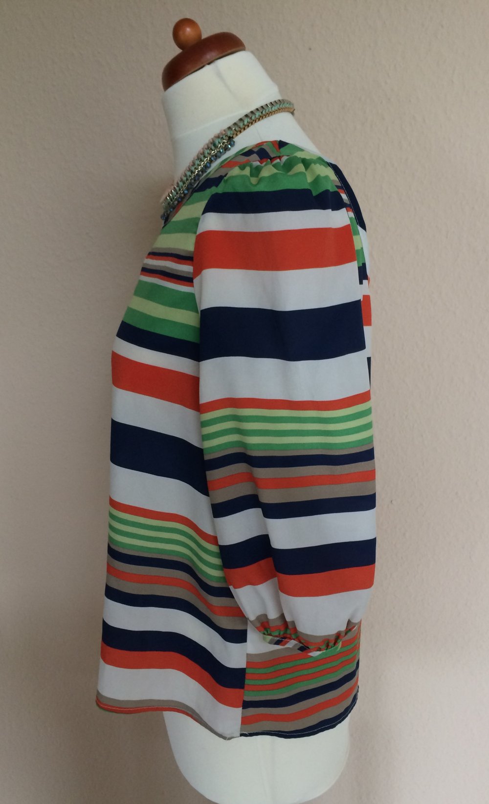 Charlotte Russe USA Chiffon Bluse Gr.S mit schönem Rücken