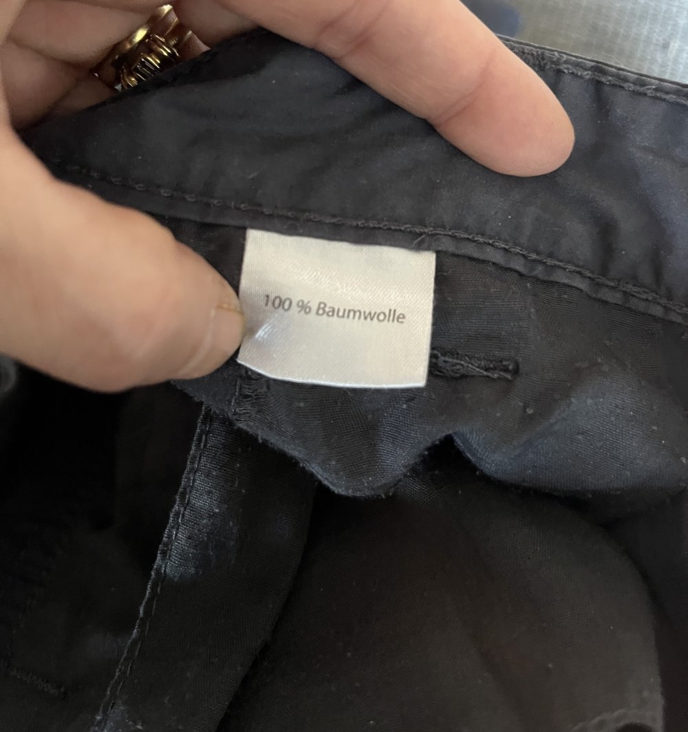 Watsons 2 in One Cargo Hose / Shorts Gr.50 Grau Blau mit vielen Taschen