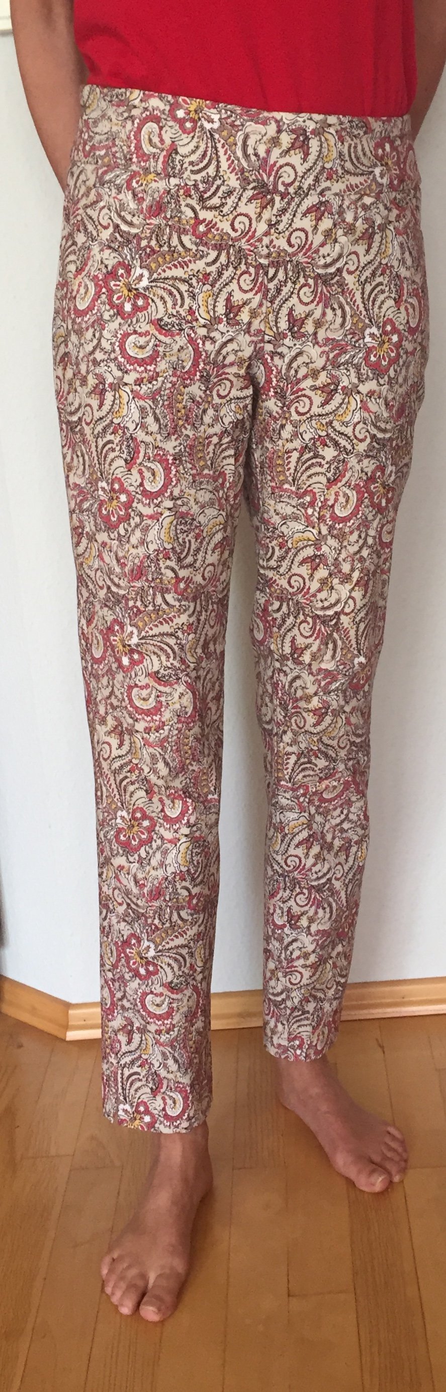 Charter Club Pull Up Hose Classic Fit Gr.40 floral, bequem, elegant und ein absolutes Sommer Must have