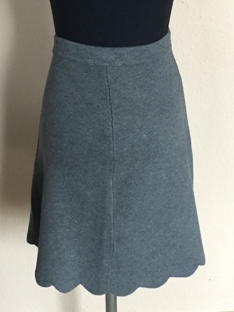 Jake´s Collection Feinstrick Rock Gr.34 grau in A-Linie