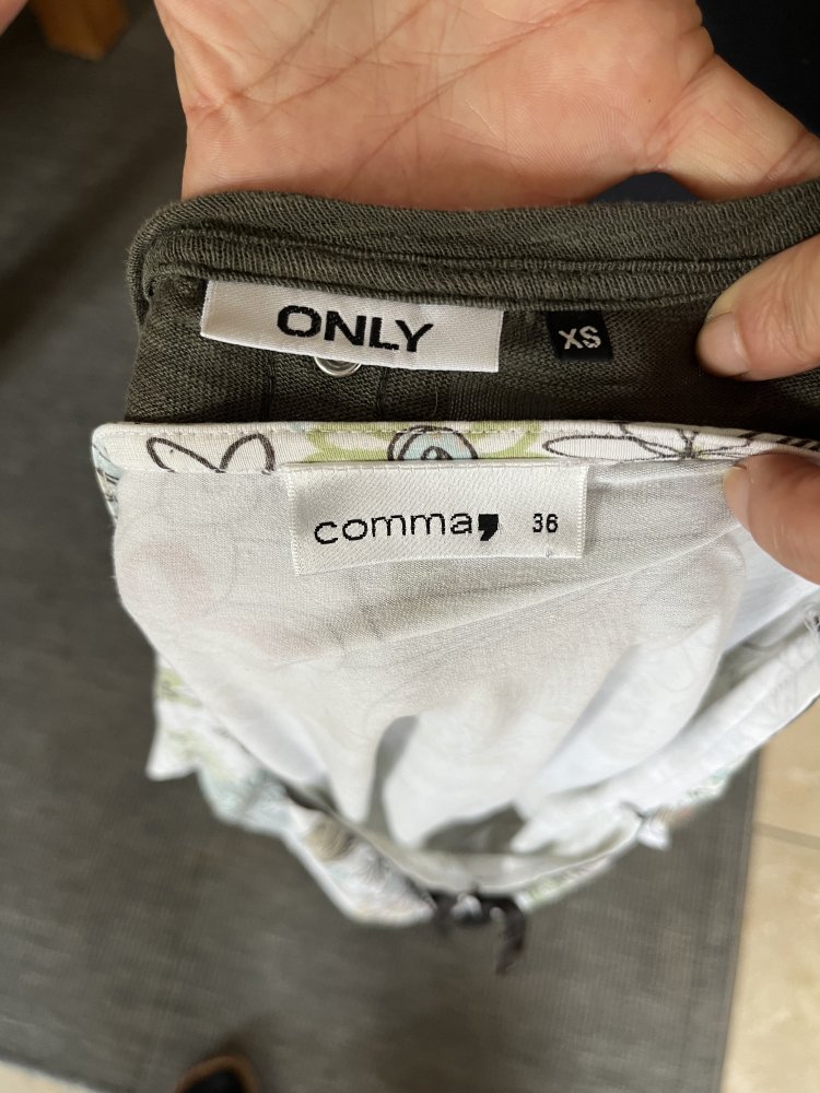 Comma + Only Sommer Shirt Gr.XS/S luftig leicht und frisch