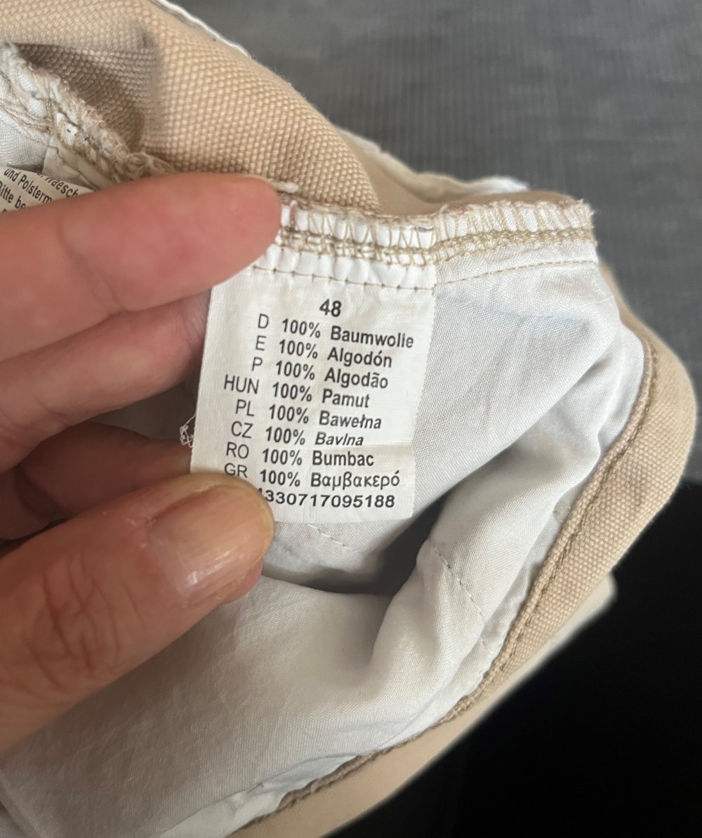 Mango Tree weite Cargo Shorts Gr.48 Farbe Creme High Waist