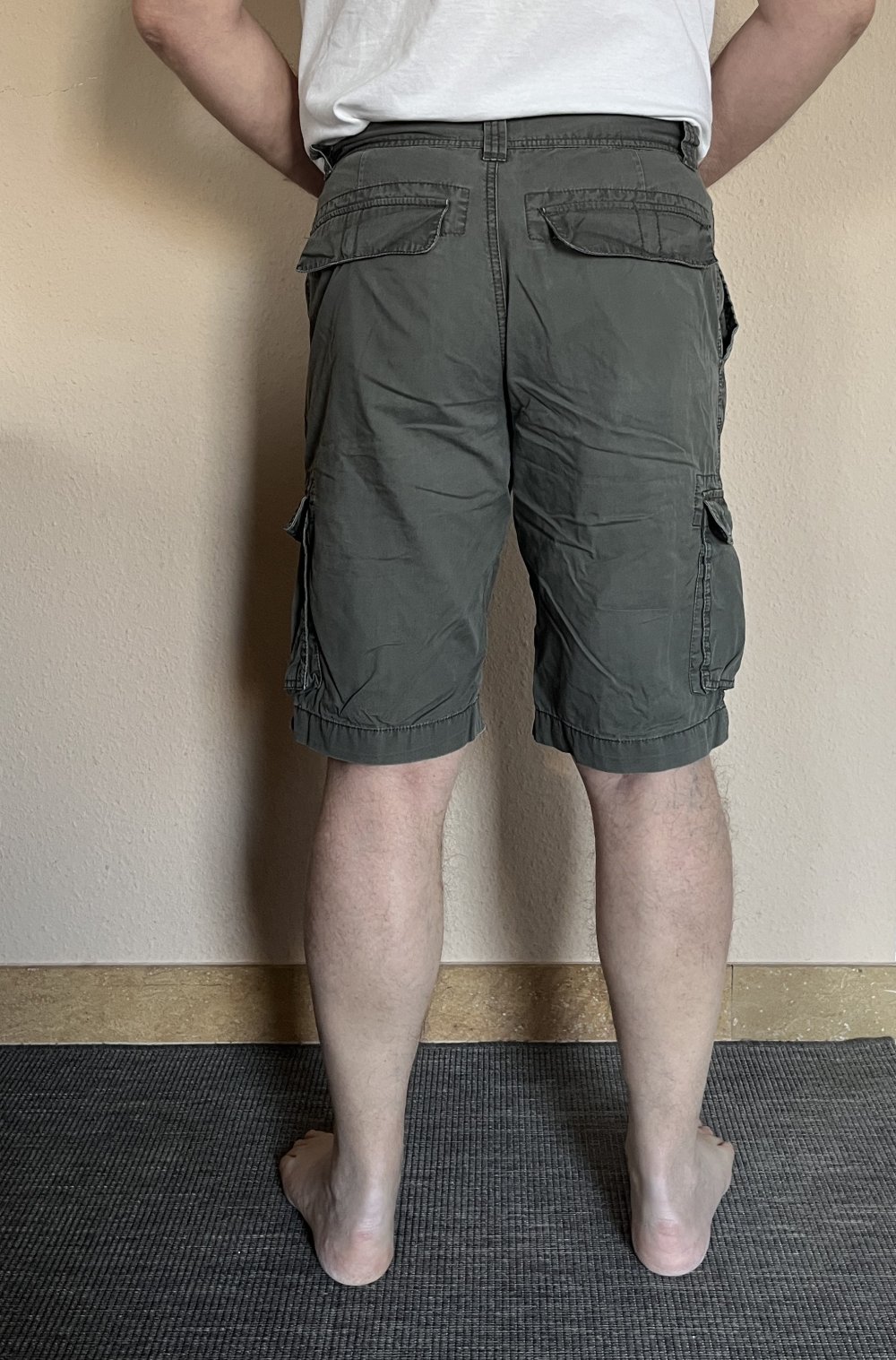 Carne Cargo Shorts Gr.48 Khaki aus Baumwolle