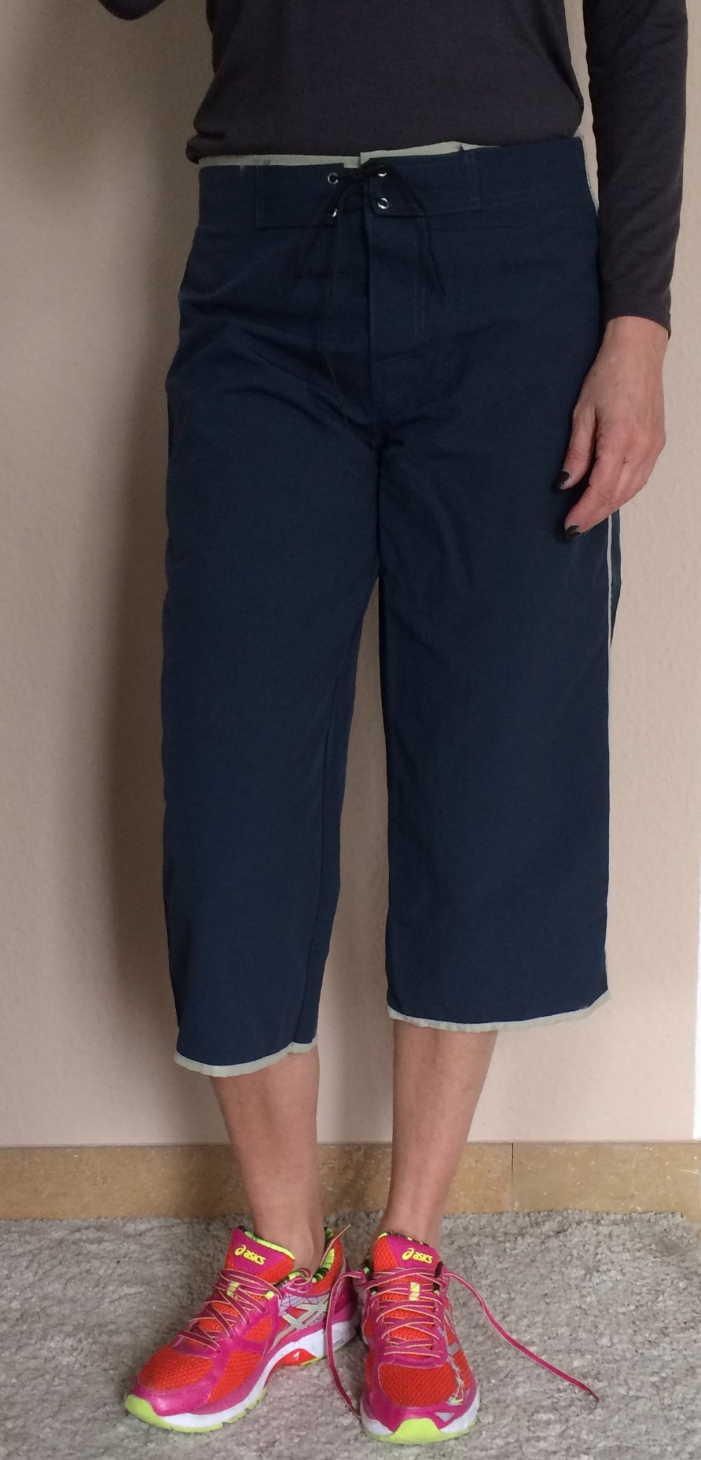 Starwave Surferhose Gr.38 blau mit grauem Galonstreifen seitlich